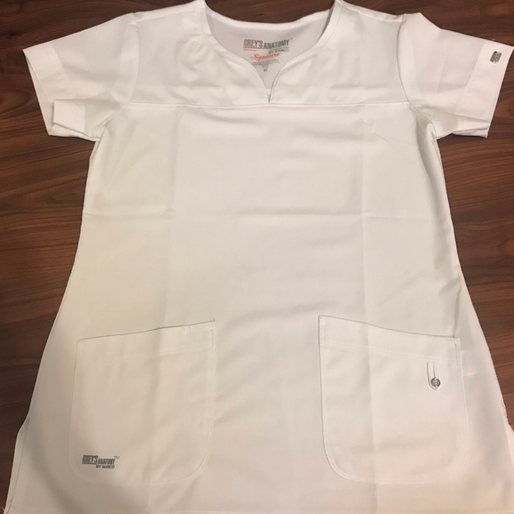 Greys anatomy signature scrub top